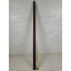 Viper Pro Series 2-Piece Pool Cue Stick Black Red Diamond with Bekzily Case